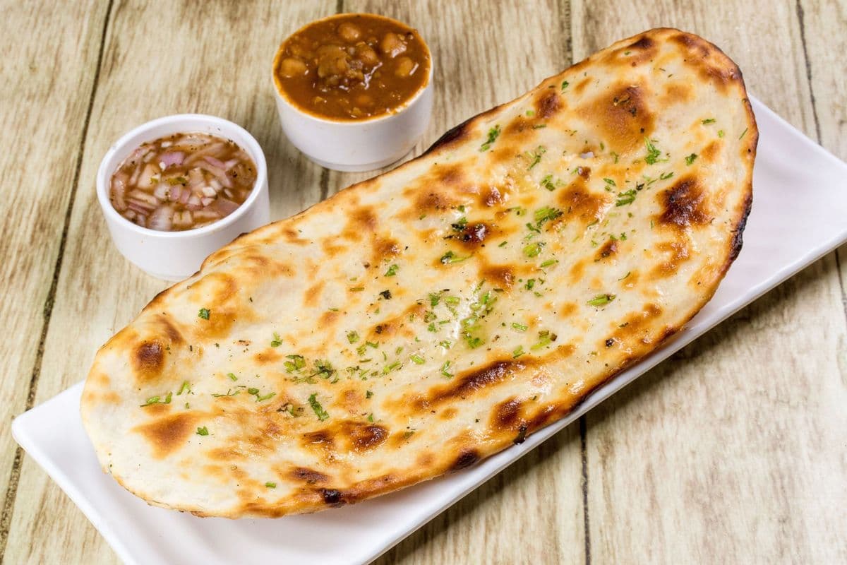 Amritsari Kulcha Plate.