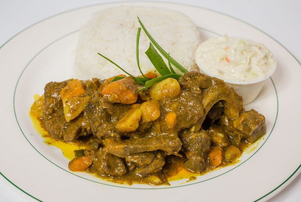 Curry Goat Meal