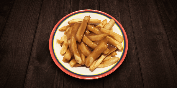 Frites aux Sauce Brune / Fries with Brown Sauce