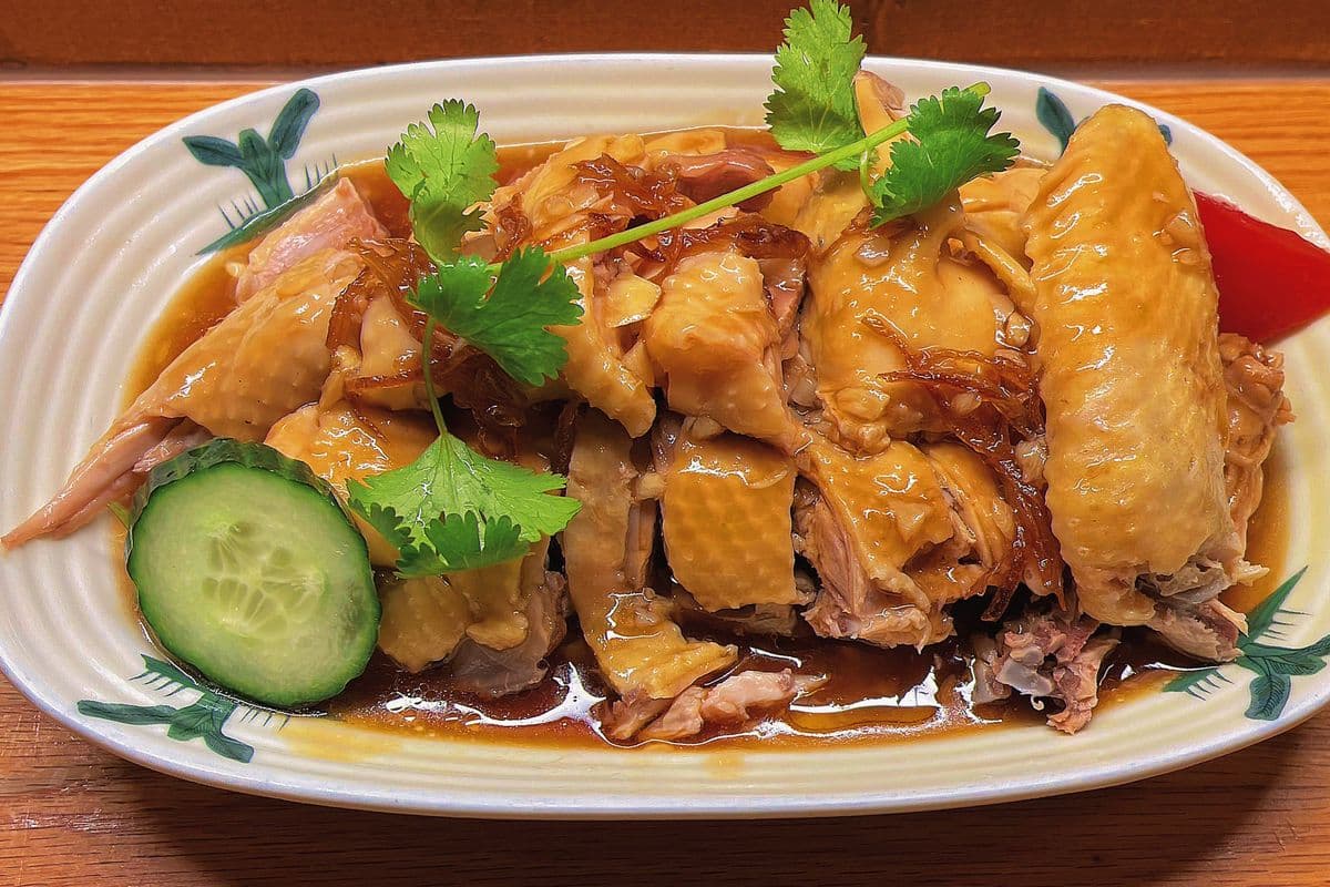 Hainanese Chicken 海南鸡 (走地鸡 Free Range Chicken)