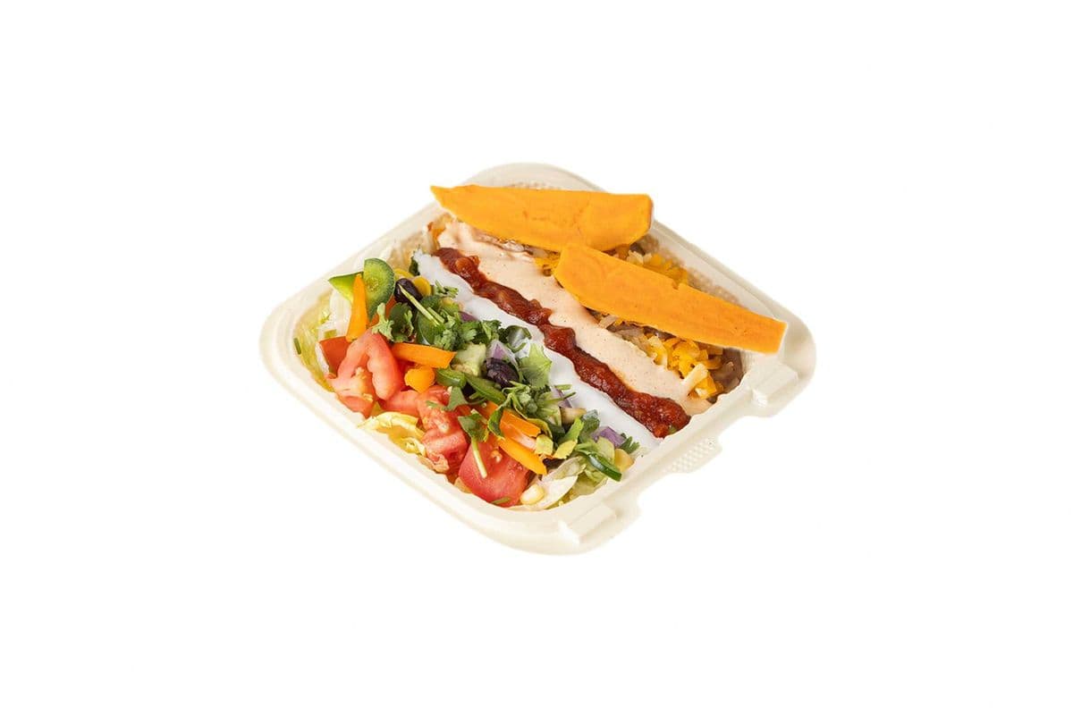 Sweet Potato Half Naked Burrito