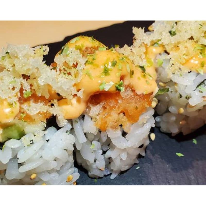 Crunchy Spicy Salmon Roll