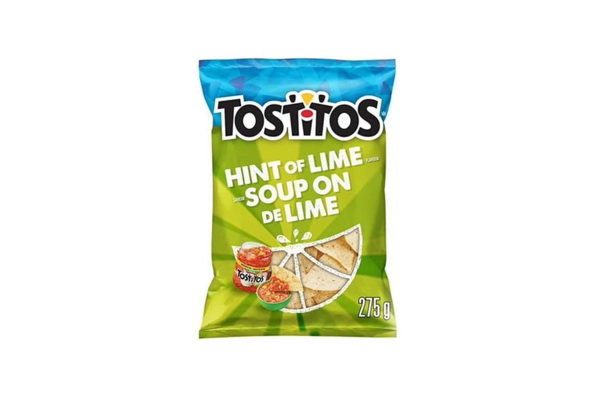 Tostitos Hint Of Lime Tortilla Chips (275 gr)