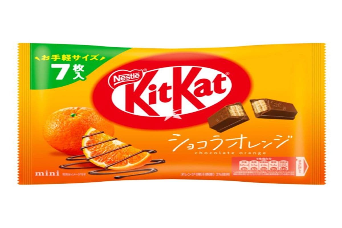 Kitkat chocolate orange