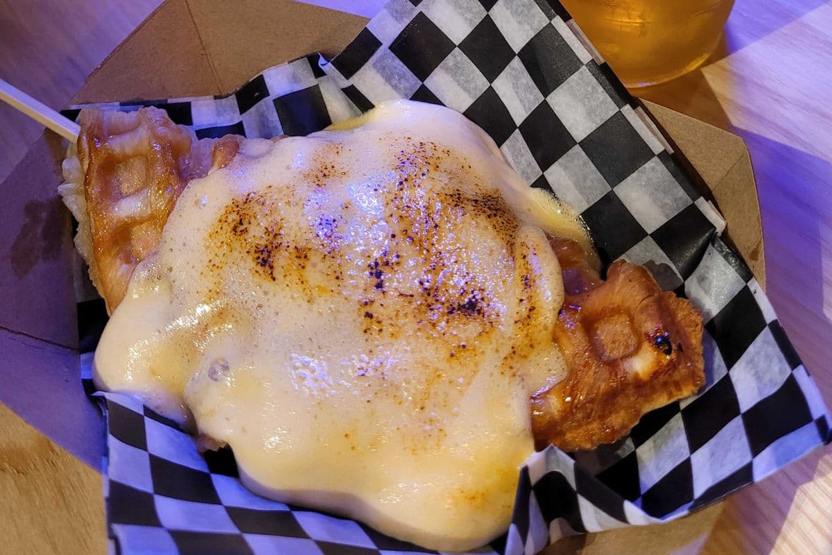 Creme Brulee Croffle