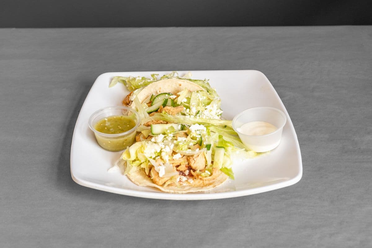 Chicken Green Tacos (3 pcs)