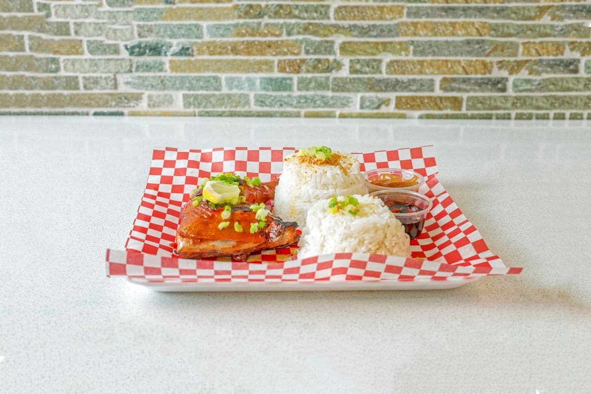 1 Grilled Chicken INASAL with 2 side of garlic rice