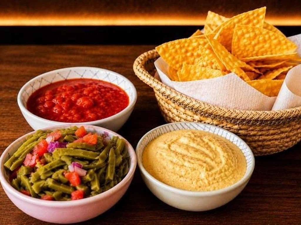 Trio of Salsas with Totopos