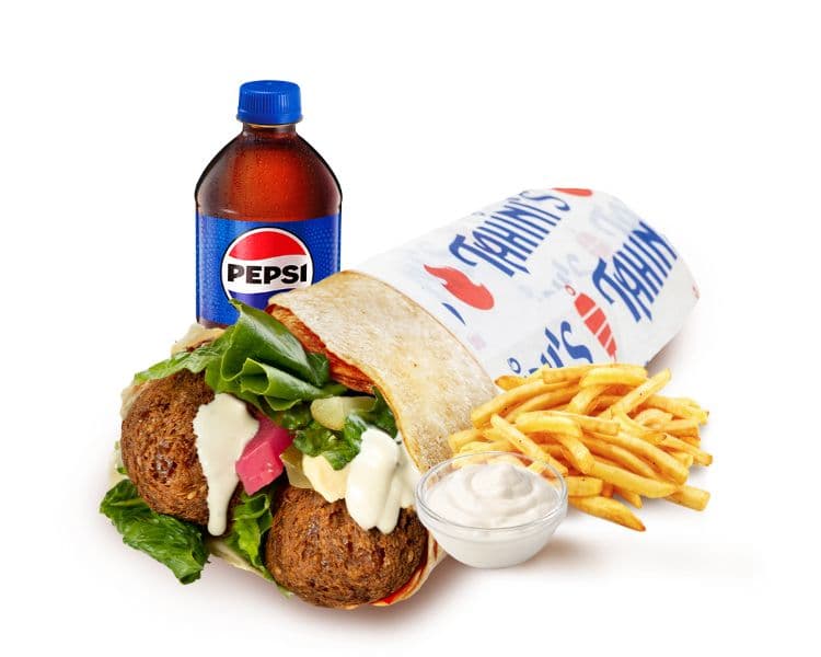 003: Falafel Shawarma Meal