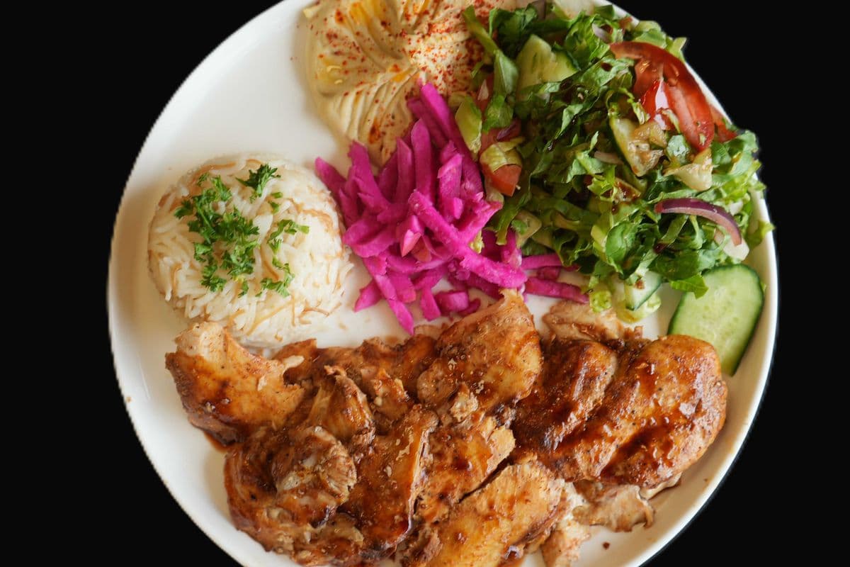 Chicken Shawarma Plate
