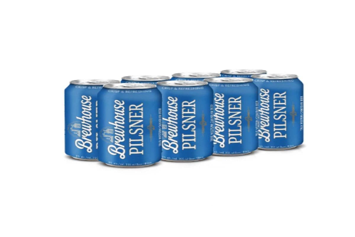 Brewhouse Pilsner beer 8 Cans (8 x 355ml)