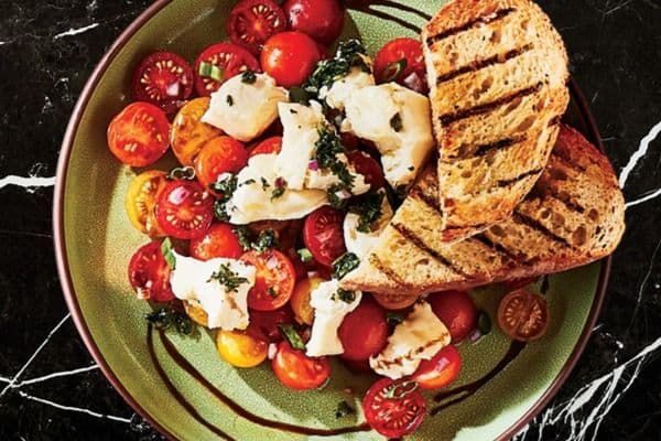 Fior di latte et tomates / Fior di latte and Tomatoes