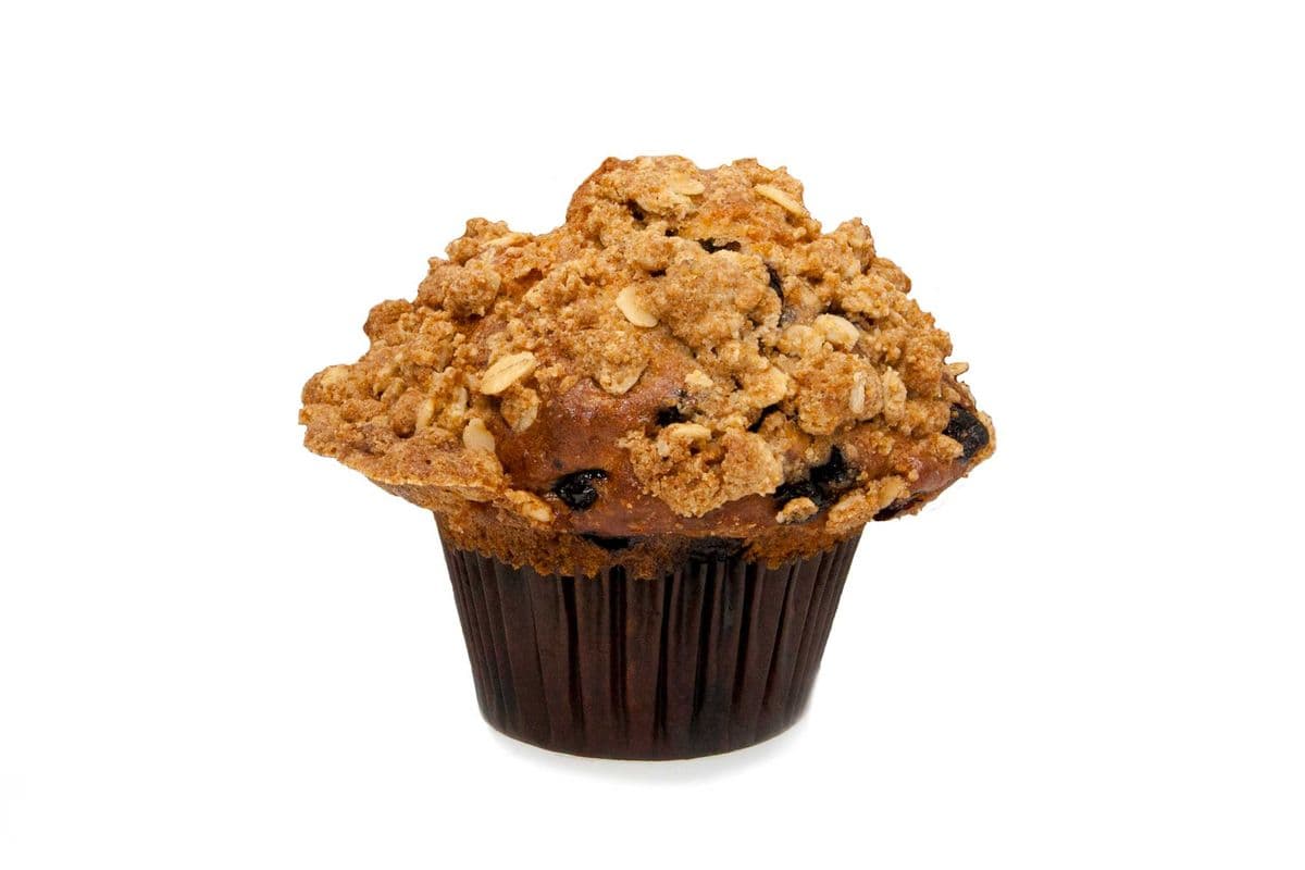 Blueberry Oat Crumble Muffin