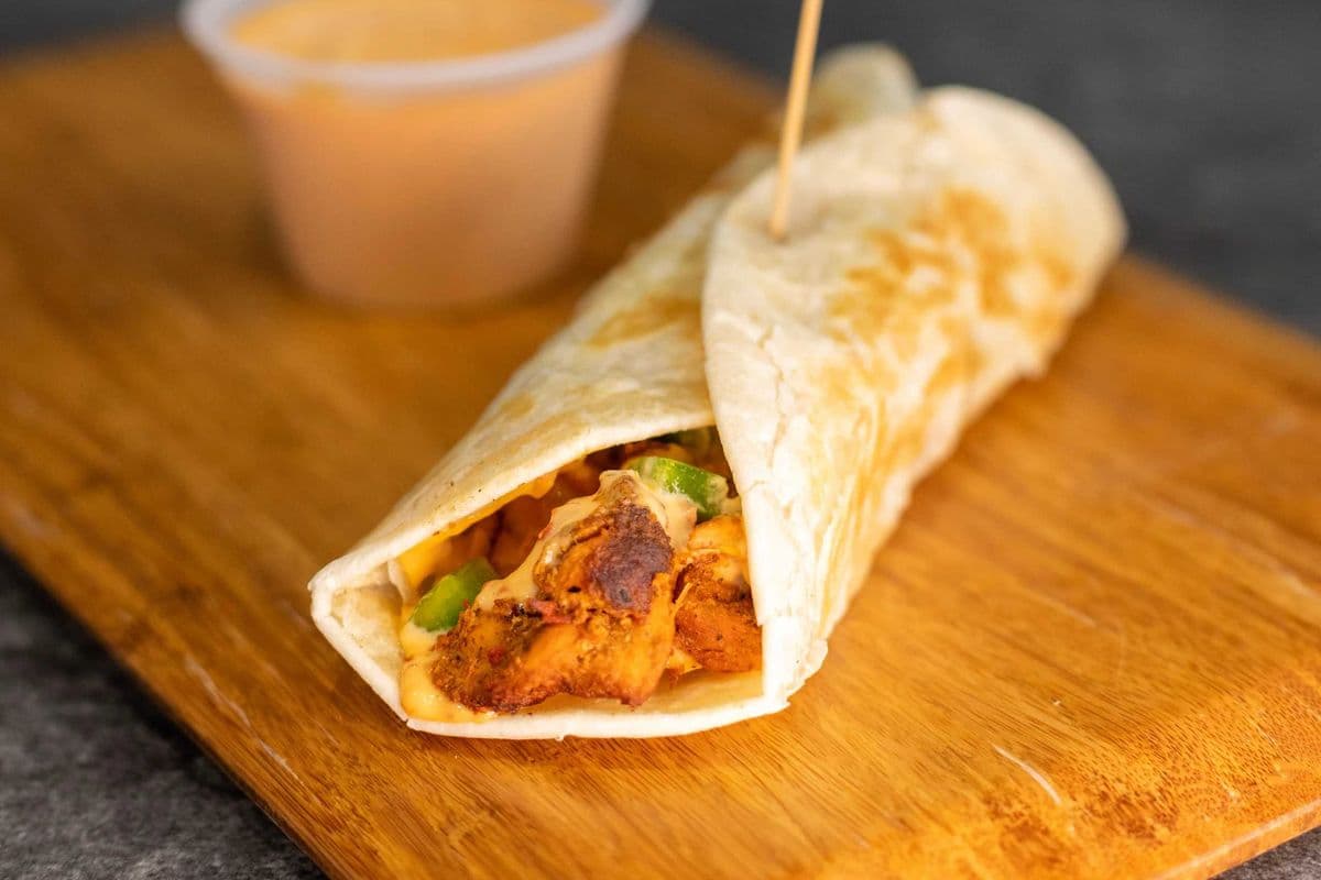 Chicken Tikka Paratha Roll