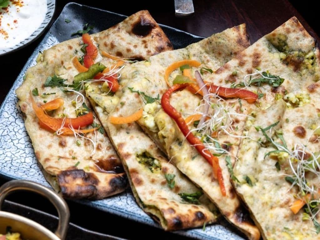 Spinach Paneer Roti