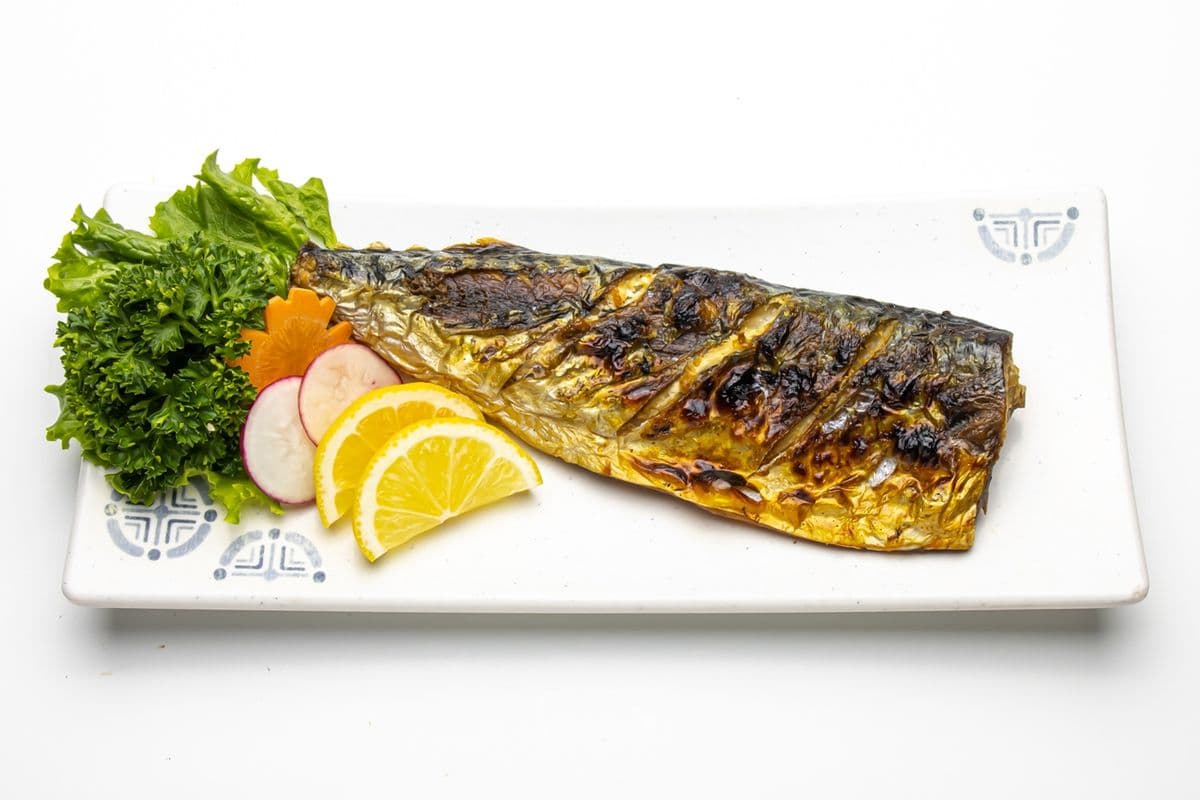 Saba Shio Yaki Oven-Baked Mackerel