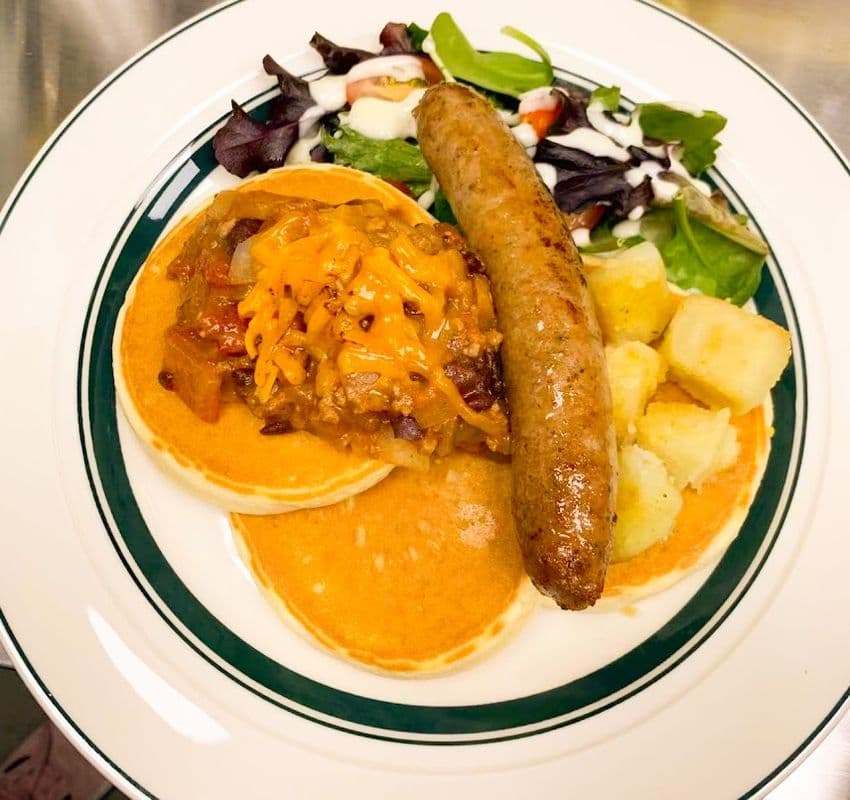 Chili Beans Pancake