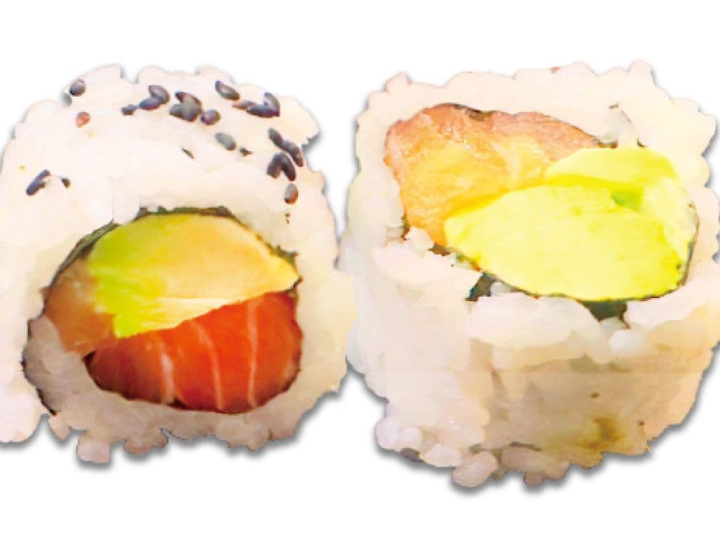 Salmon Avocado Roll (8Pcs)