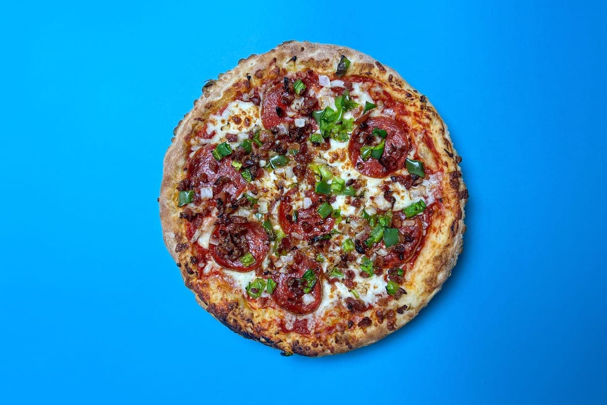 Medium The Works Pizza