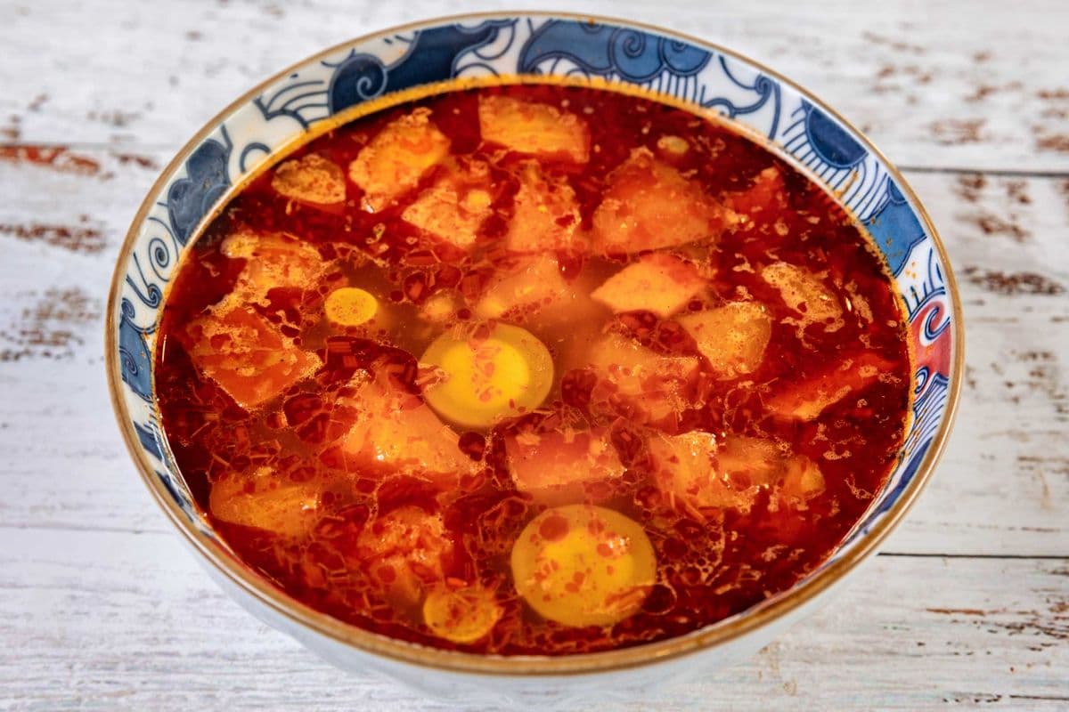 4. Tom yum soup