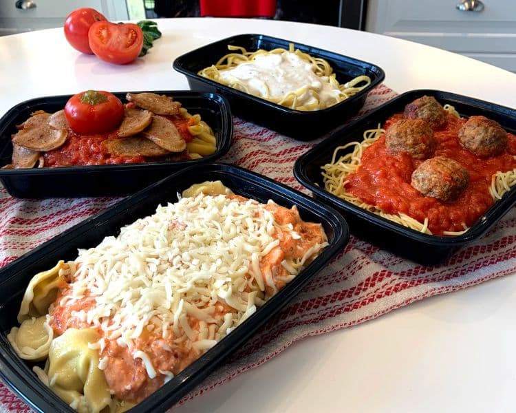 Five Cold Pack Pasta Combo