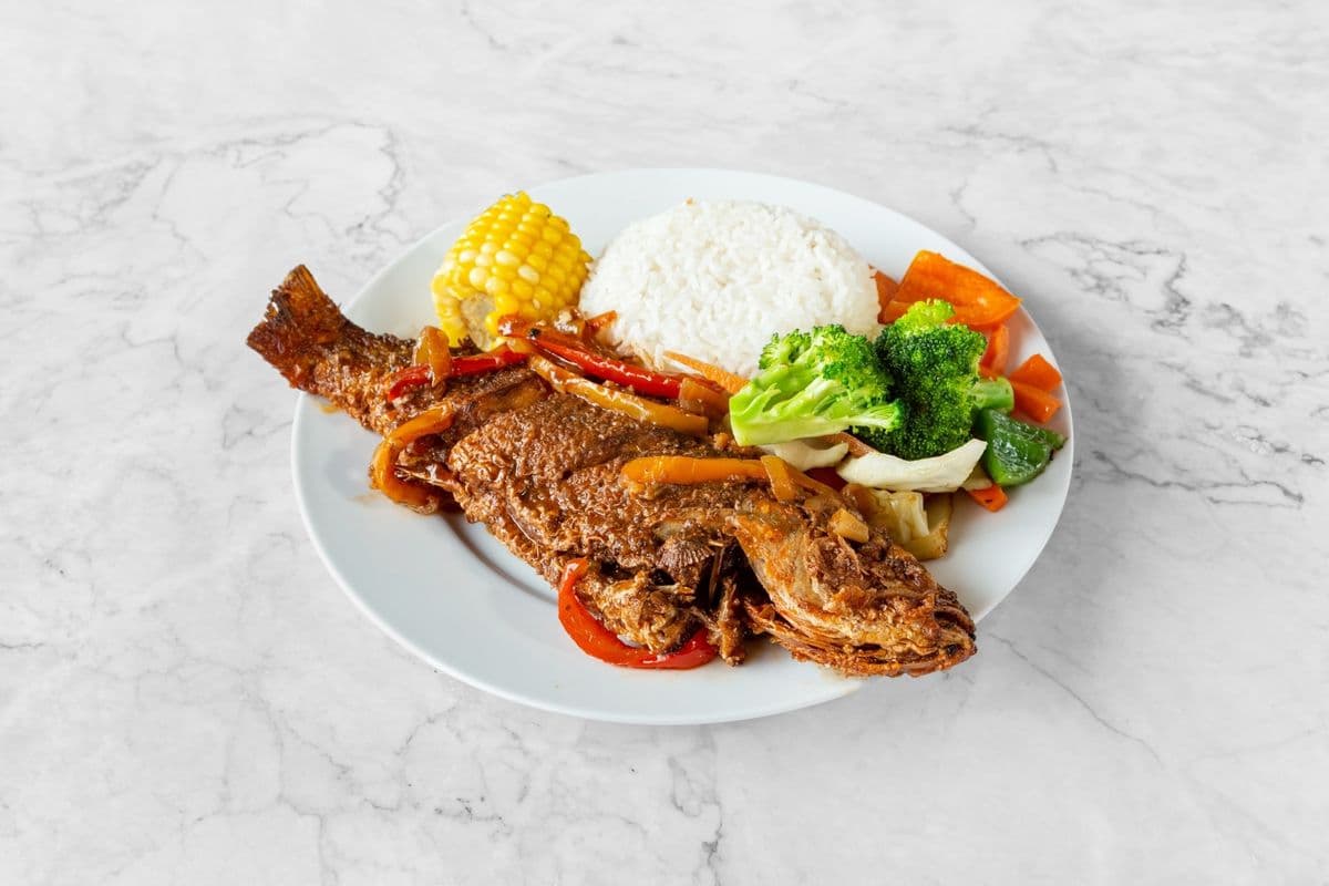 Brown Stew Fish