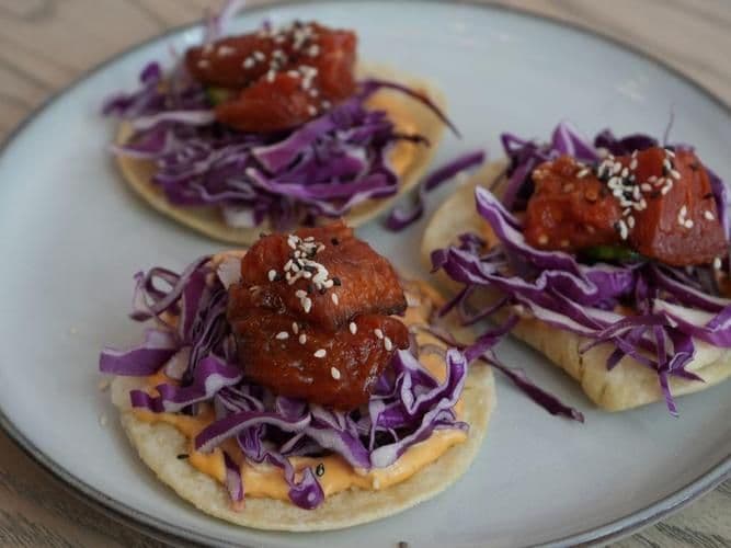 Akami Tuna Tostada