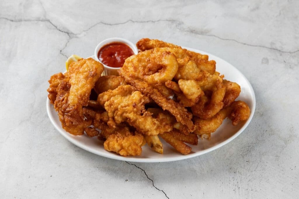 Fisherman's Platter only.