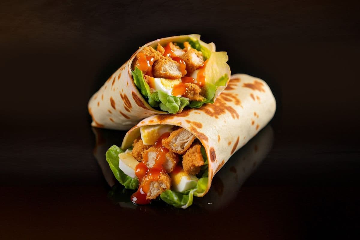 Twisted Chicken Caesar Wrap