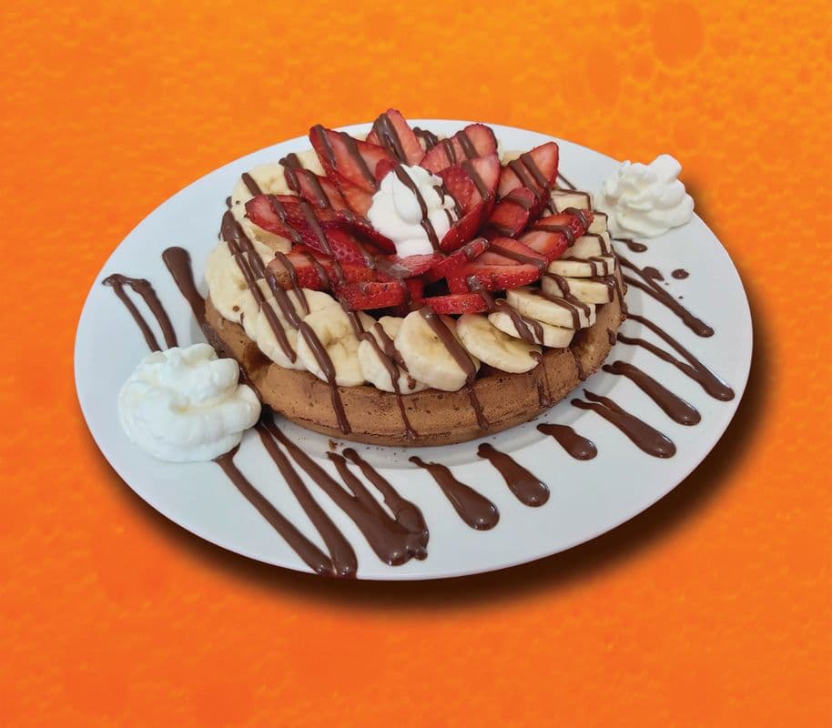 Strawberry Banana Waffle