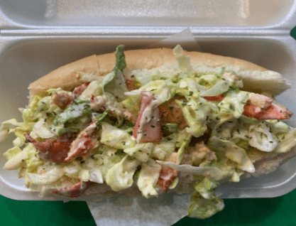 Lobster Roll and Chips