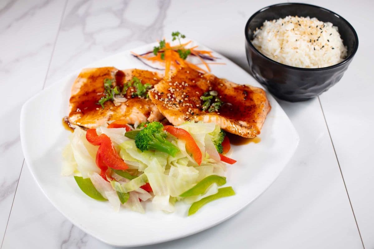 E03. Salmon Teriyaki