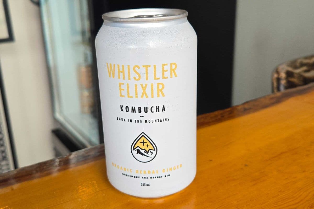 Whistler Elixir Herbal Ginger Kombucha (355ml)