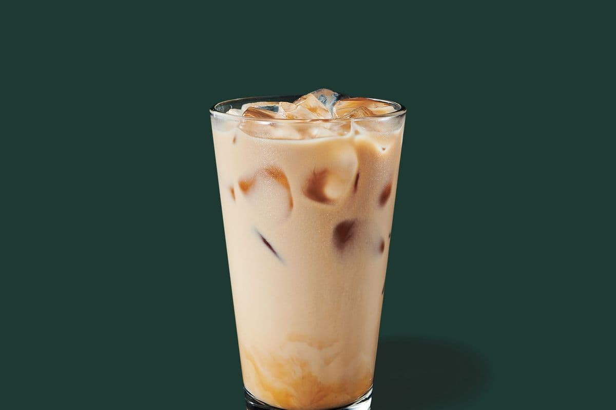 Iced Starbucks Blonde® Vanilla Latte