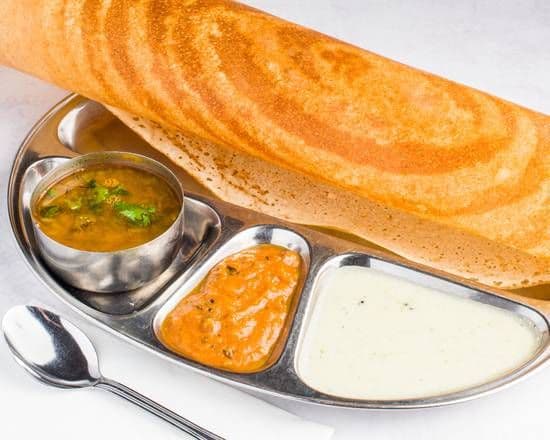 Butter Garlic Spread Masala Dosa