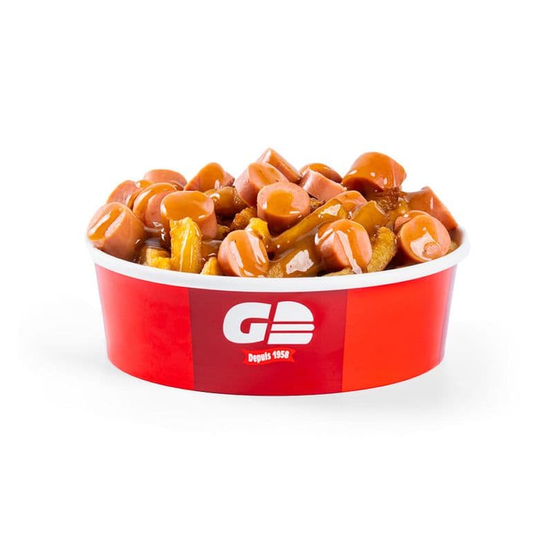 Frite sauce au saucisse / Fries with Sausage Sauce