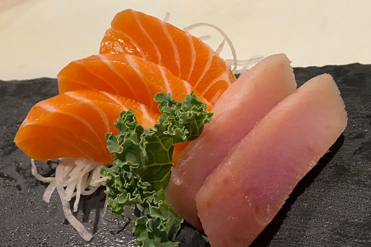 Tuna and Salmon Sashimi