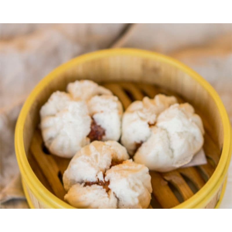 Steam BBQ Pork Bun (4 pcs) (B62)
