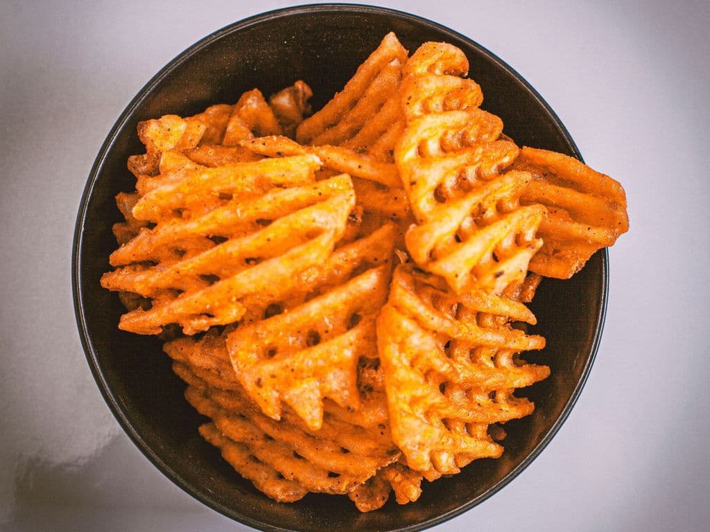 Spicy Waffle Fries