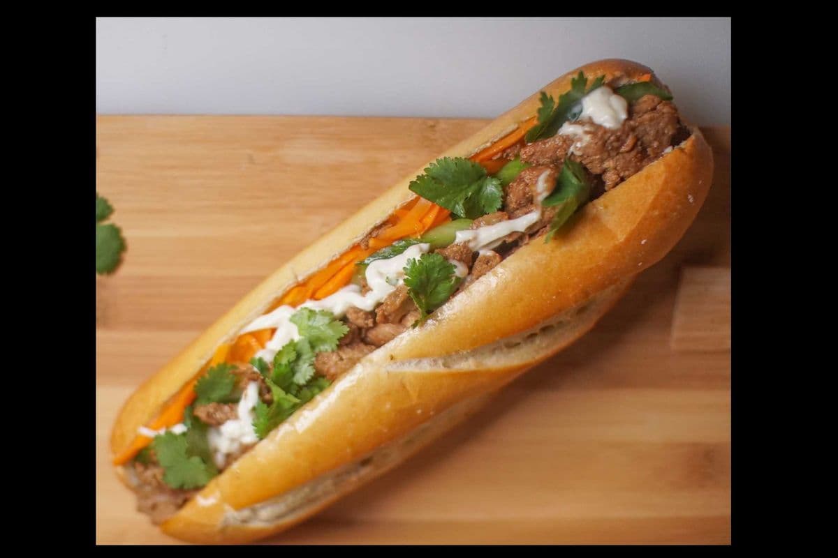 Char Siu Pork Sandwich