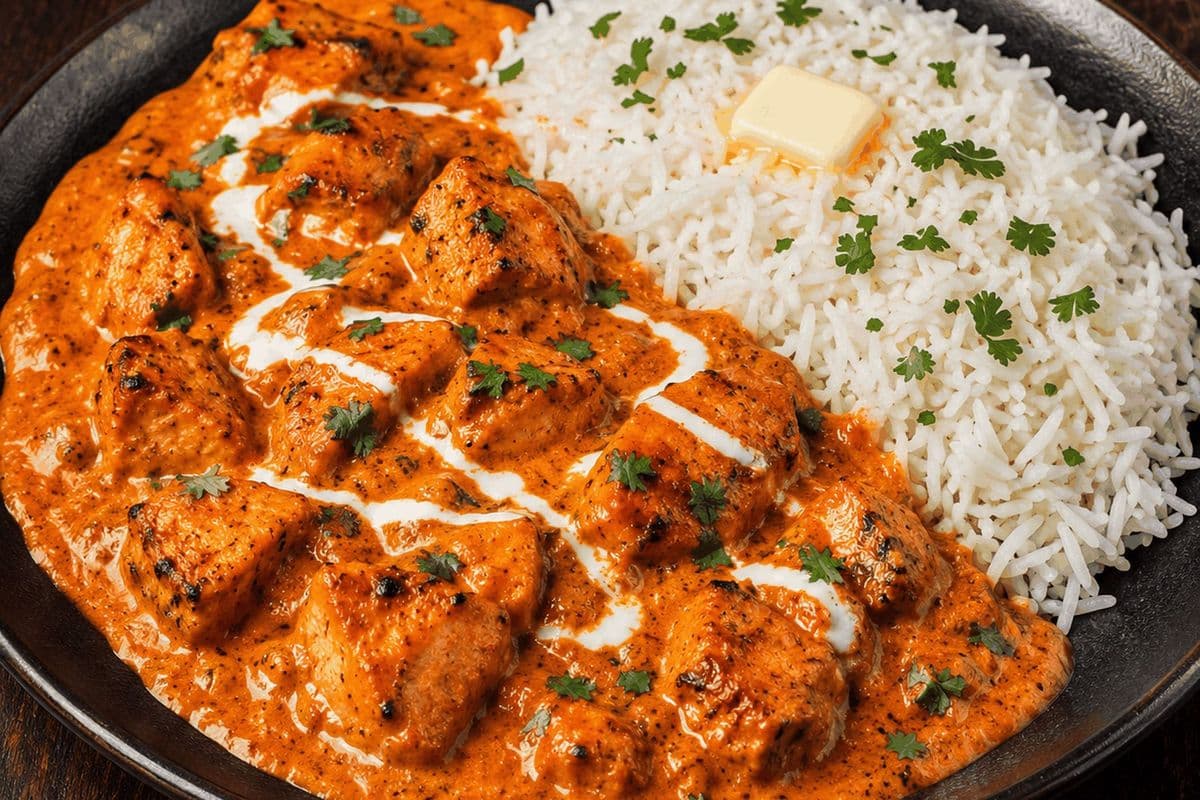 Butter Chicken & Rice