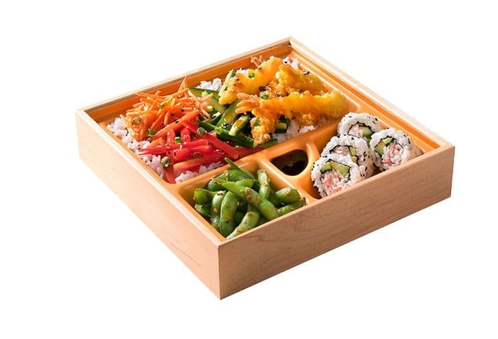 Tempura Shrimp Chop Chop Bento Box