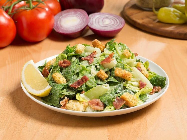 Entree Caesar with bacon