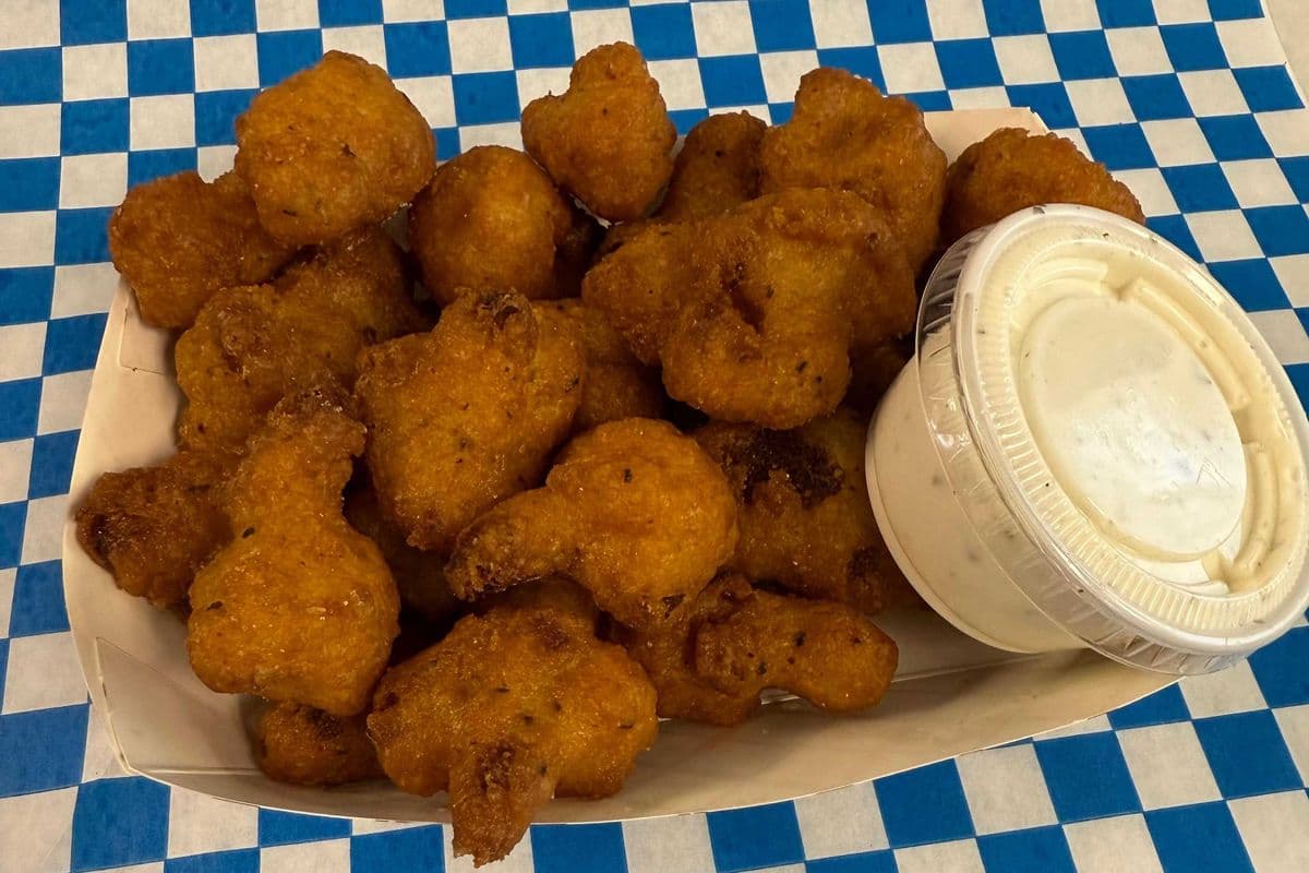 Golden-fried Cauliflower Bites