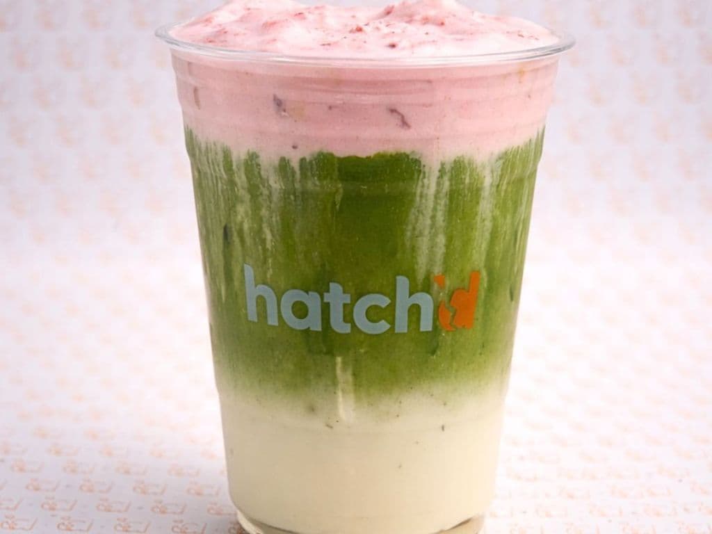 Strawberry Cold Foam Matcha