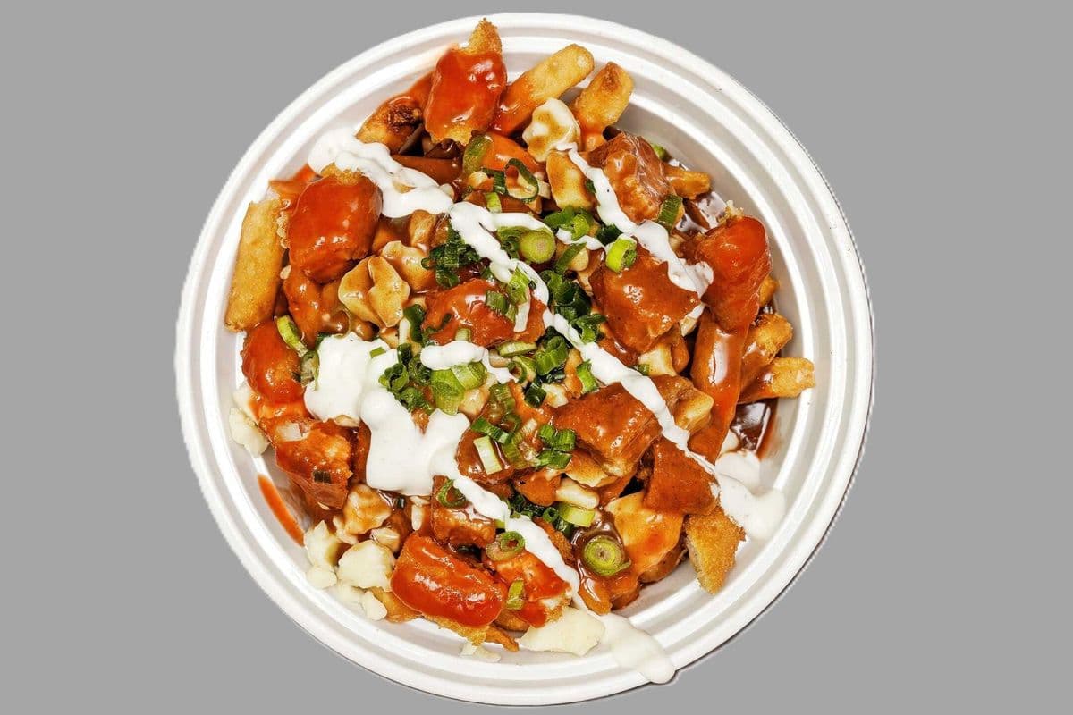 Large Buffalo Chicken Poutine