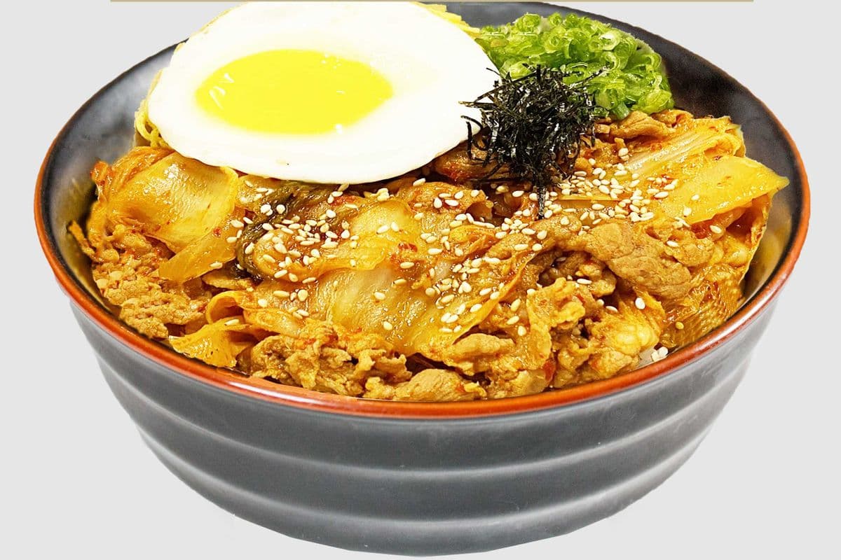4. Kimchi Pork Don