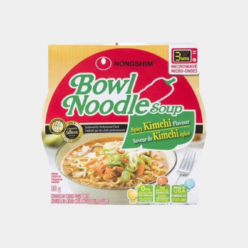 Nongshim Kimchi Bowl Noodle Soup