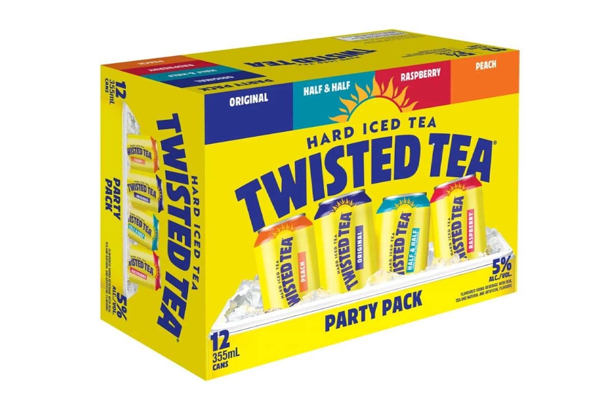 TWISTED TEA PARTY PACK (12 x 355 ML)