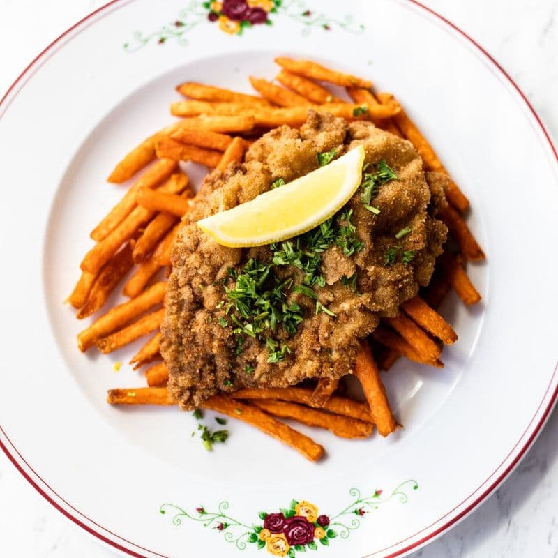 Austrian Veal Schnitzel